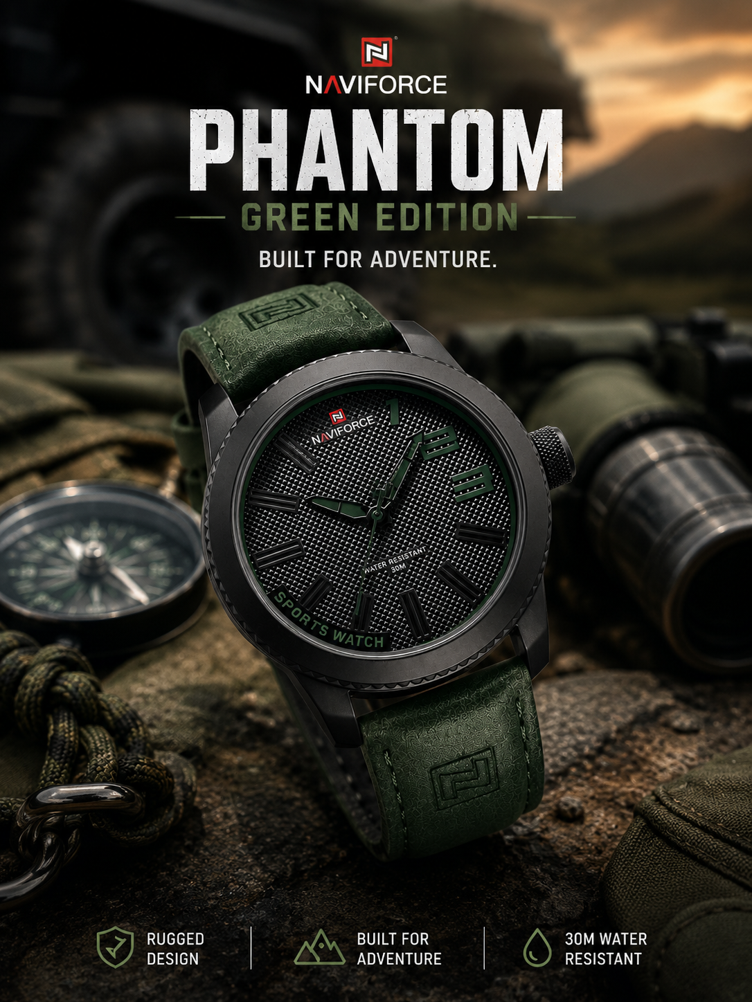 Naviforce - Phantom Green Edition